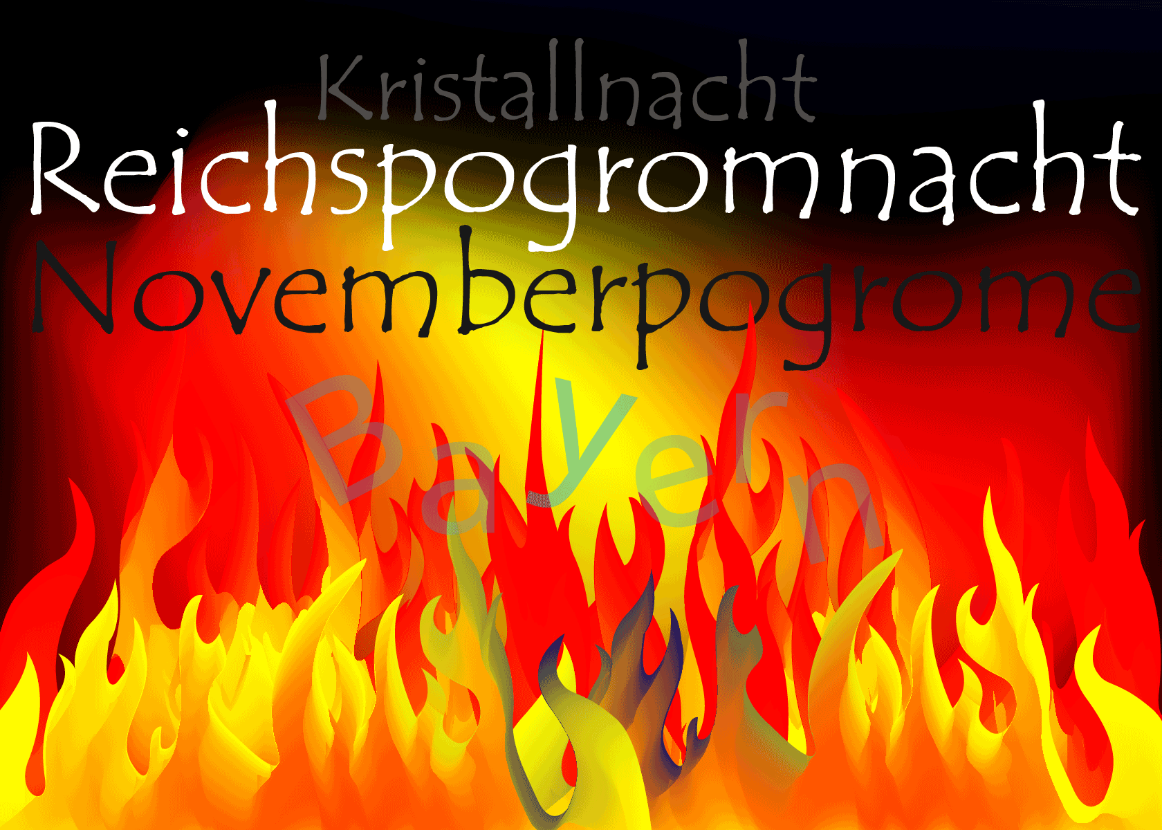 Reichspogromnacht, Novemberpogrome, Kristallnacht, Reichskristallnacht, Reichspogromnacht Regensburg, Bayern, Regensburg